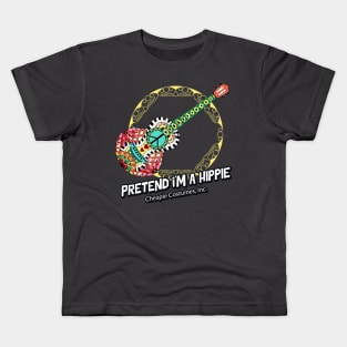 Pretend I'm a Hippie Halloween(Cheapie Costumes, Inc.) Kids T-Shirt